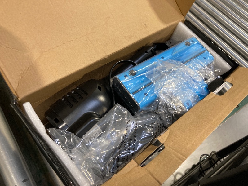 Photo 1 of Corded Stick Vacuum Cleaner, 20000pa Powerful Suction Stick Vacuum with 16Ft Cord, 2 in 1 Lightweight Vacuum Cleaner for Hard Floor Pet Hair - Blue