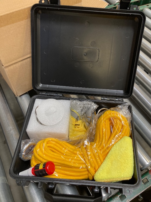 Photo 1 of 1320LB’s Complete Magnet Fishing Kit | Double Sided Fishing Magnet Kit with Case | Includes Strong Neodymium N52 Magnets, Durable 65ft Rope, Carabiner, Gloves, Grappling Hook & Carry Case