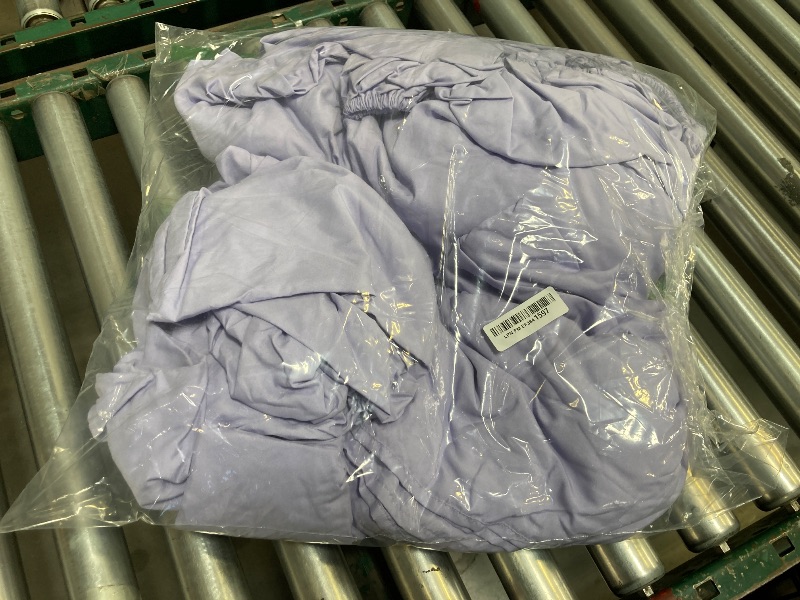 Photo 1 of Extra Deep Queen Sheet Set - 6 Piece Breathable & Cooling Sheets - Hotel Luxury Bedding Set with 18-24 Inch Extra Deep Pockets - Easy Fit - Super Soft, Wrinkle Free and Comfy - Lavender, Queen Size