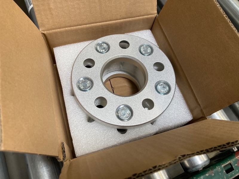 Photo 1 of Customadeonly Forged 5x108 to 5x114.3 Wheel Adapters 15mm (0.6 Inch) Hubcentric Without Lip 63.4mm Bore M12x1.5 Studs (2pcs) – Anodized Conversion Kit – 5x4.25 to 5x4.5 Adapter