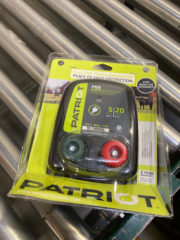 Photo 1 of Patriot PE5 Electric Fence Energizer, 0.20 Joule