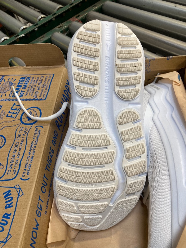 Photo 1 of Brooks Women’s Ghost Max 2 Neutral Running & Walking Shoe - Bright White/Bright White - 7.5 Medium