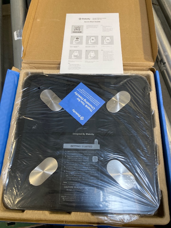Photo 1 of Etekcity Smart Scale for Body Weight FSA HSA Store Eligible, Bathroom Digital Weighing Scale with BMI, Body Fat, Muscle Mass, Accurate Bluetooth Home User Health Equipment Sync Apps
