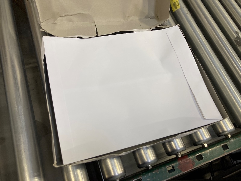 Photo 1 of Blue Summit Catalog Envelopes, 10 x 13 Peel & Seal Envelopes, White Wove with Center Seam, 100 Envelopes