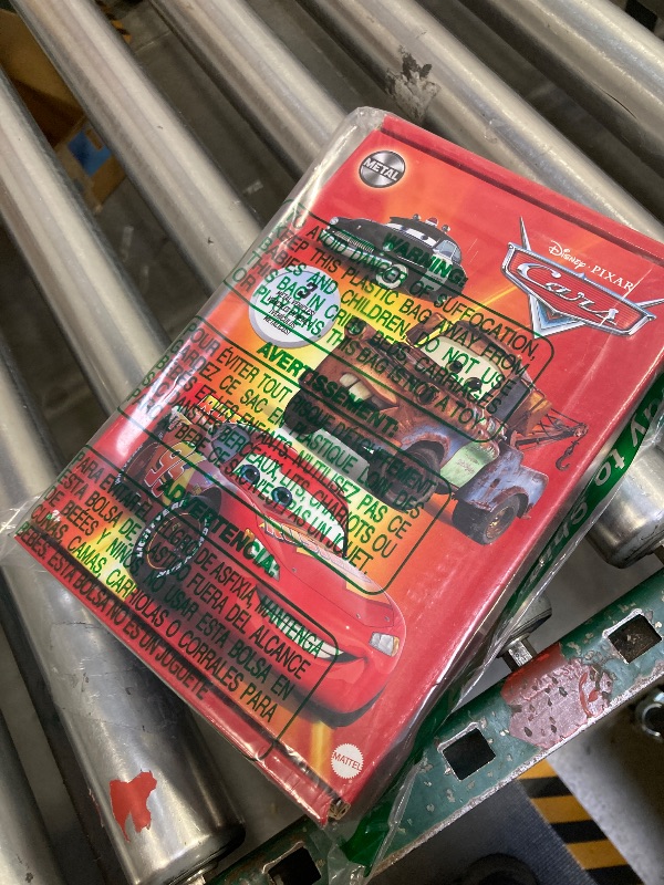 Photo 1 of Mattel Disney and Pixar Cars Toys, Radiator Springs 3-Pack of Die-cast Toy Cars & Trucks with Lightning McQueen, Mater & Sheriff