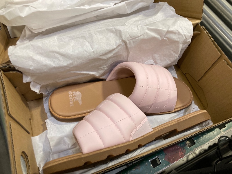Photo 1 of Sorel Women's Ella LLL Slide Sandals - Whitened Pink, Gum 2 - Size 8