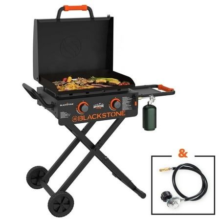 Photo 1 of  Blackstone Adventure Ready 2-Burner 22 Propane Omnivore Griddle with Flex-fold Legs 