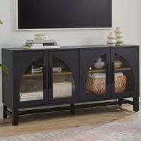 Photo 1 of Better Homes & Gardens BHS336249972015 Juliet Arc TV Stand for TVs up to 65-in, Black Wood Finish