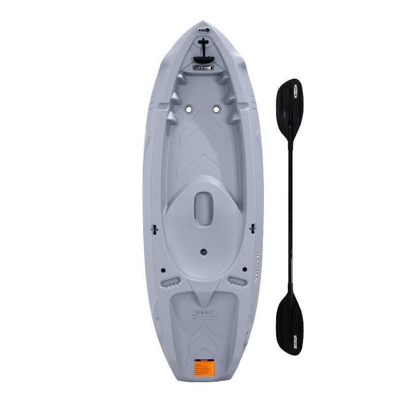Photo 1 of Lifetime 91327 6 Foot Gray Youth Shark Kayak with Paddle