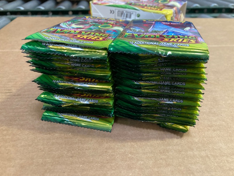 Photo 1 of Pokemon Sword and Shield Evolving Skies Booster Display Box (36 Packs of 10 Cards)