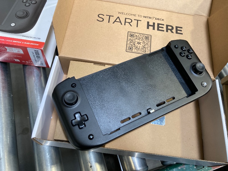 Photo 1 of CRKD Nitro Deck - Professional Handheld Deck with Zero Stick Drift for Nintendo Switch and Switch OLED (Black)