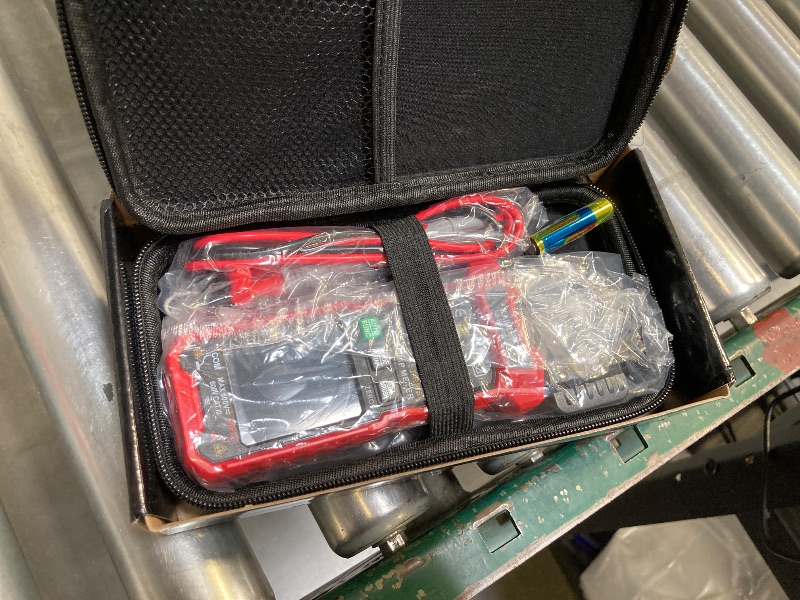 Photo 1 of KAIWEETS Smart Digital Clamp Meter with D-Shaped Jaws, Clamp Multimeter with Inrush Current Function, Auto-ranging Amp Meter Built-in HD Color Screen, Measures AC/DC Current Voltage Temperature NCV