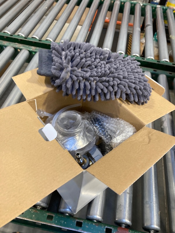 Photo 1 of Tool Daily Foam Cannon with Pressure Washer Gun 5000 PSI, Power Washer Gun with 3/8'' Swivel Quick Connector, Adjustable Foam Blaster, M22 and 1/4 Inch Quick Connect, 1.5 Liter