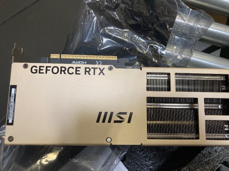Photo 1 of MSI Gaming RTX 5070 TI 16G Inspire 3X OC Graphics Card (16GB GDDR7, 256-bit, Extreme Performance: 2497 MHz, DisplayPort x 3 2.1a, HDMI 2.1b, NVIDIA Blackwell Architecture)