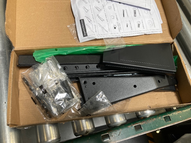 Photo 1 of Suptek Universal TV Stand Table Top Replacement TV Legs for 22-65 inches LCD Flat&Curved Screen TV, Max VESA up to 800x400mm Support 110lbs
