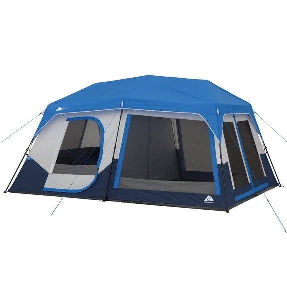 Photo 1 of Ozark Trail 10-Person Cabin Tent with LED lighted poles