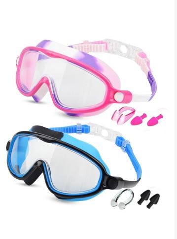 Photo 1 of Favorabler Goggle, Favorabler-D Swim Googles, HD Large Frame Waterproof, Favorable Anti Fog Leak Proof Goggle for Kids