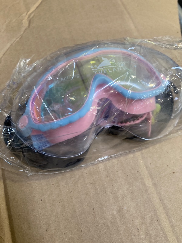 Photo 1 of  Kids Swim Goggles Anti Fog Adjustable Swimming Goggles with Ear Plugs Nose Cover for 4-16 Years Old Youth Swimming Gear