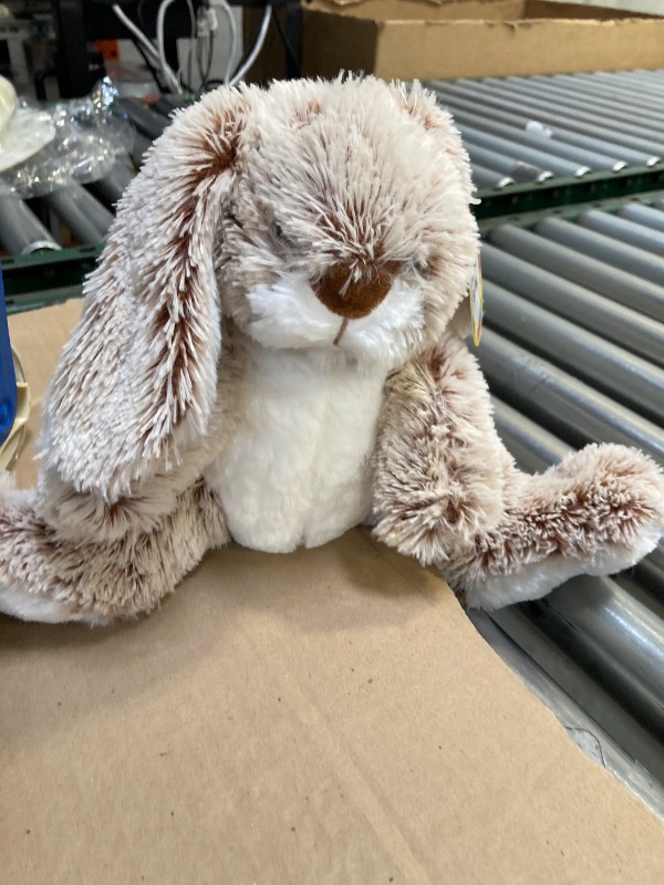 Photo 1 of Melissa & Doug Burrow Bunny Rabbit Stuffed Animal (9 inches)