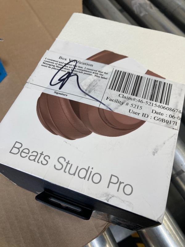 Photo 1 of  Wireless Bluetooth Headphones - Brown MQTP3LL/a 