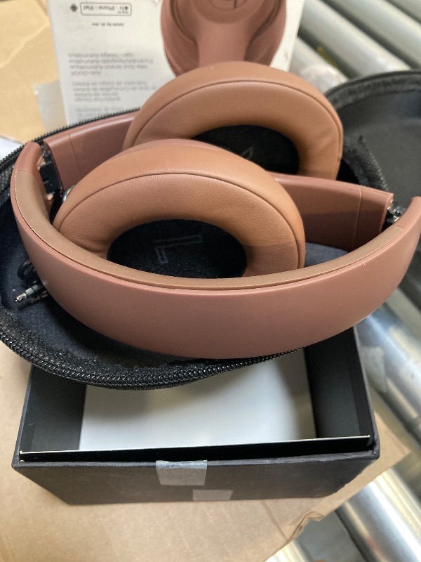 Photo 1 of  Wireless Bluetooth Headphones - Brown MQTP3LL/a 
