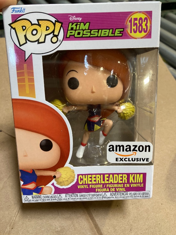 Photo 1 of Funko Pop Disney: Kim Possible - Kim Possible Cheerleader - Amazon Exclusive - Collectable Vinyl Figure - Gift Idea - Official Merchandise - Toys for Kids & Adults - Cartoon/Animation Fans