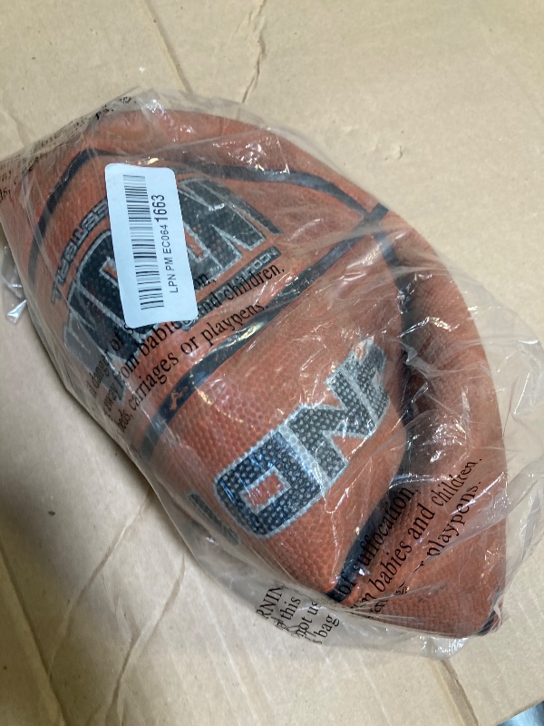 Photo 1 of AND1 Fantom Rubber Basketball - Official Size Streetball, Made for Indoor and Outdoor Basketball Games - Sold Deflated (Pump NOT Included), Orange, Size 7