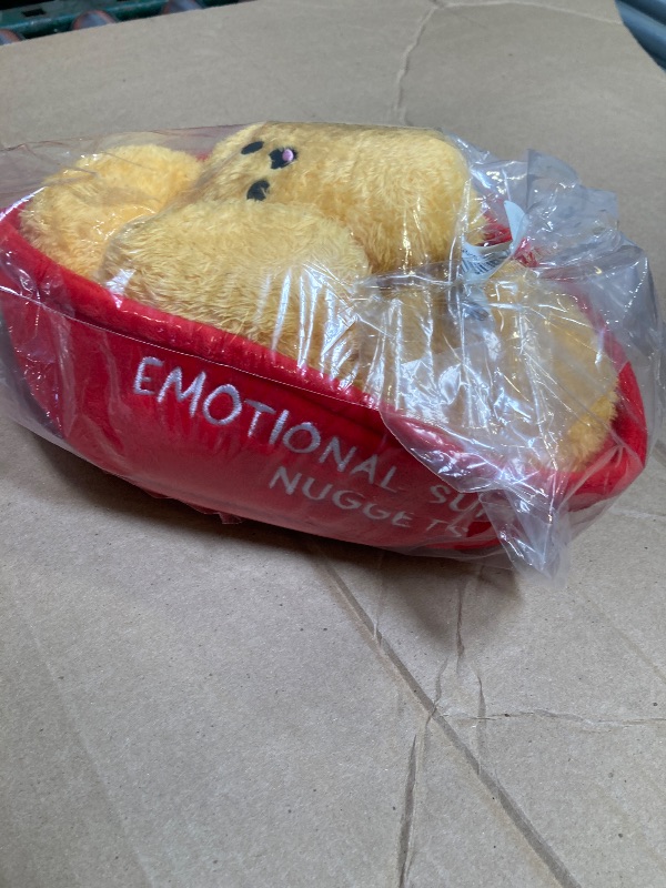 Photo 1 of Emotional Support Chicken Nuggets by Relatable, Cuddly Stuffed Animals and Toys, Squishy Toys and Plushies, Great Gift Ideas for Loved Ones of All Ages, Includes 5 Plushies with Carrying Basket