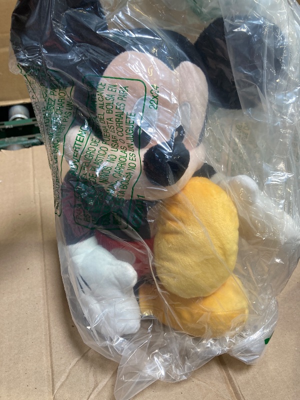 Photo 1 of Disney Junior Mickey Mouse Large 19-inch Plush Stuffed Animal, Mickey Mouse, Pretend Play, Kids Toys for Ages 2 Up by Just Play