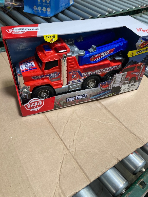 Photo 1 of DICKIE TOYS - 12 Inch Tow Truck, red/Blue