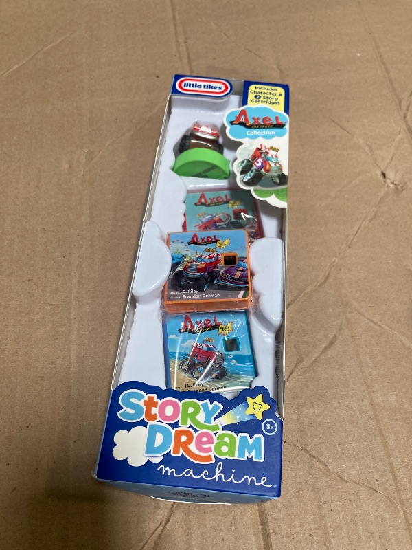 Photo 1 of Little Tikes Story Dream Machine Axel The Truck Story Collection, Storytime, Books, HarperCollins, Audio Play Character, Gift and Toy for Ages 3+ Years