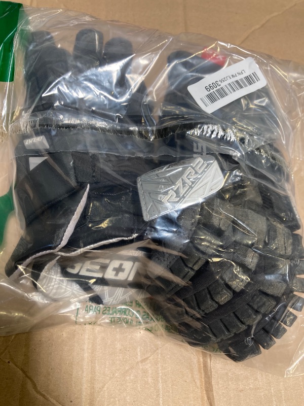 Photo 1 of STX Lacrosse Surgeon RZR 2 Gloves, Black Medium, Pair
