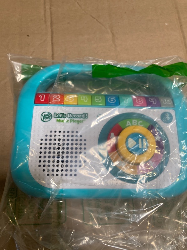 Photo 1 of LeapFrog Let’s Record Music Player, Teal