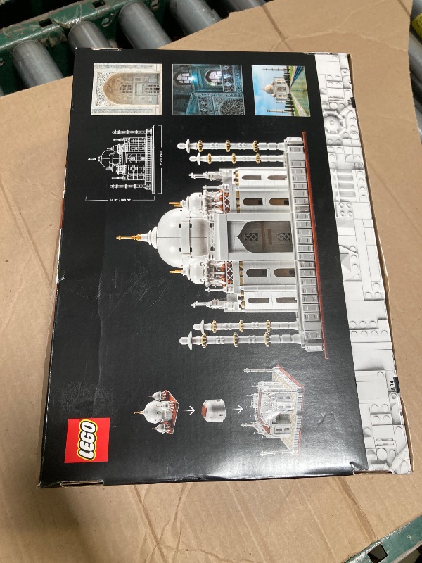 Photo 1 of LEGO Architecture Taj Mahal 21056 Building Set - Landmarks Collection, Display Model, Collectible Home Décor Gift Idea and Model Kits for Adults and Architects to Build