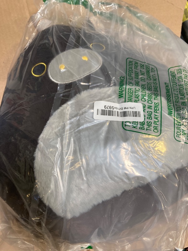 Photo 1 of Squishmallows Original 12-Inch Nicolita Black and Gold Unicorn - Medium-Sized Ultrasoft Official Jazwares Plush