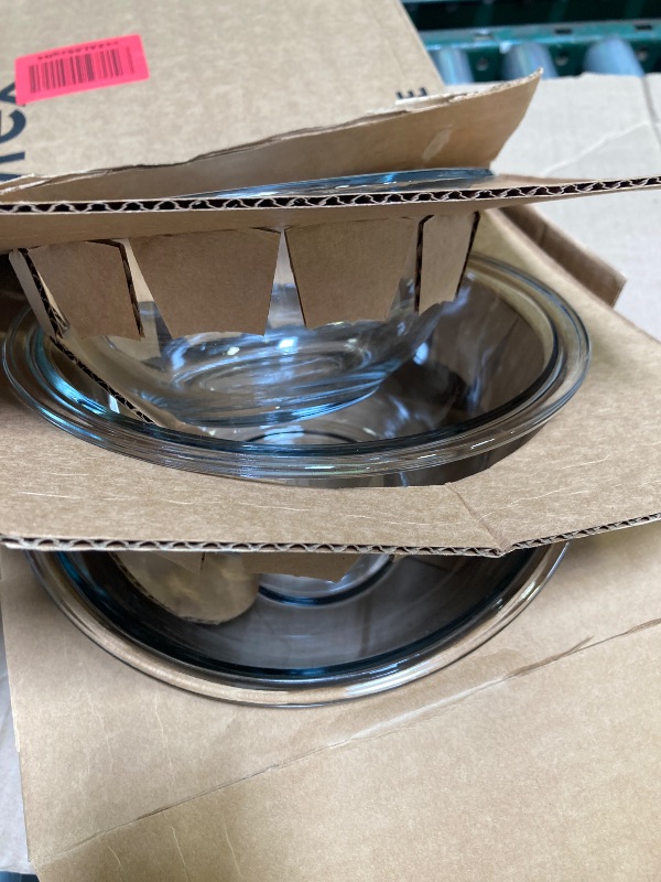 Photo 1 of Pyrex Essentials (3-Piece) Glass Mixing Bowls Set For Prepping, Baking and Cooking, Preheated Oven, Dishwasher, Freezer, and Microwave Safe