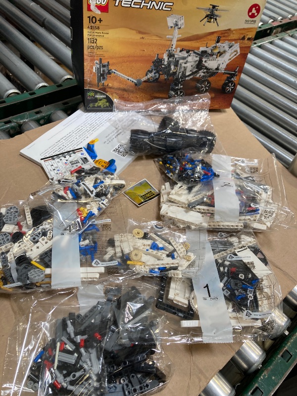 Photo 1 of LEGO Technic NASA Mars Rover Perseverance Advanced Building Kit for Kids Ages 10 and Up, NASA Toy with Replica Ingenuity Helicopter, Gift for Kids Who Love Engineering and Science Projects, 42158