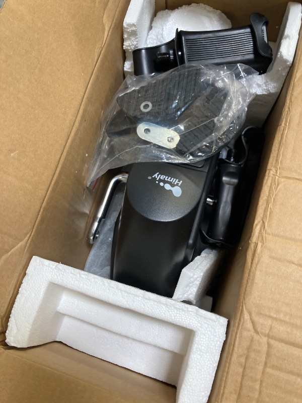 Photo 1 of Mini Exercise Bike, himaly Under Desk Bike Pedal Exerciser Portable Foot Cycle Arm & Leg Peddler Machine with LCD Screen Displays