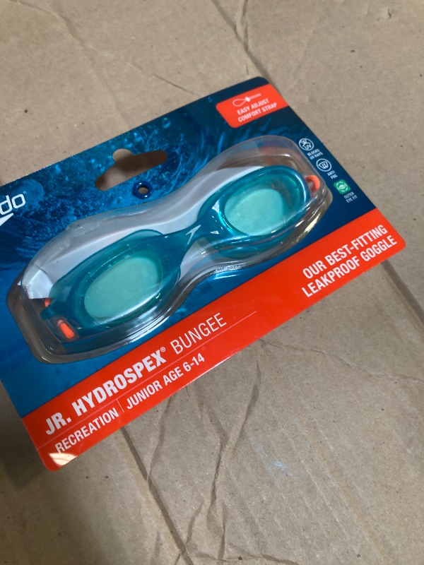 Photo 1 of Speedo Unisex-Child Swim Goggles Hydrospex Bungee Junior Ages 6-15