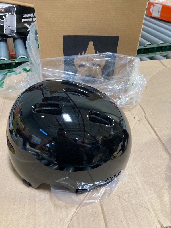 Photo 1 of Fox Racing Youth Flight Bicycle Helmet, Black FA23, One Size
