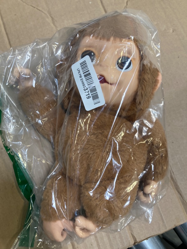 Photo 1 of Little Live Pets My Baby Monkey Mango - Interactive Plush Toy, 50+ Sounds & Reactions, Moving Mouth, Bottle Feeding, Thumb Sucking, Grippy Hands & Feet, Soft Cuddly Stuffed Animal – Gift for Kids 4+