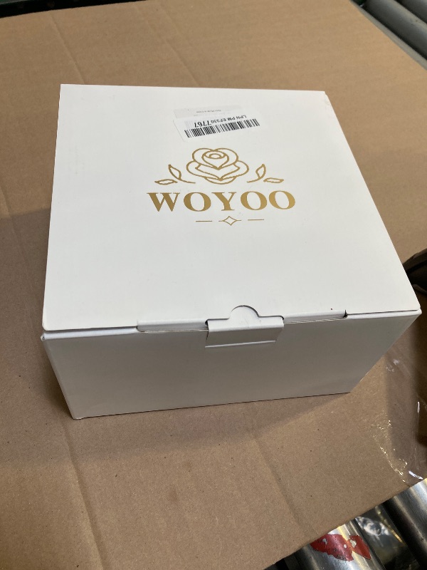 Photo 1 of woyoo Luxury Forever Real Roses in Suede Box - 16-Piece Preserved Flowers Roses Gifts for Delivery Prime Birthday, Valentines's Day, Mother's Day,Anniversary, Graduation Gifts for Her (Royal Blue)