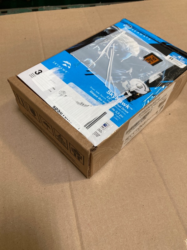 Photo 1 of Seagate Skyhawk 4TB Video Internal Hard Drive HDD – 3.5 Inch SATA 6Gb/s 64MB Cache for DVR NVR Security Camera System with Drive Health Management and in-House Rescue Services (ST4000VXZ16/016)