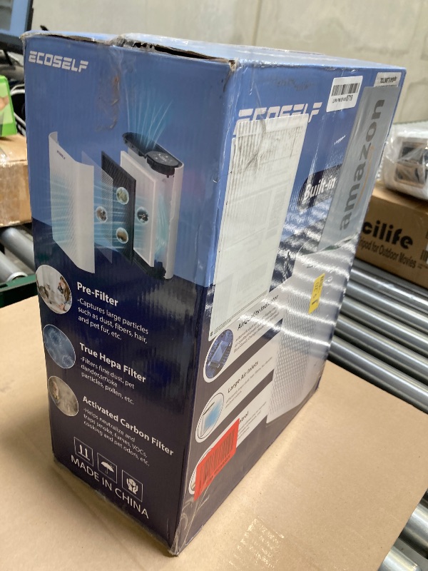 Photo 1 of Powerful Air Purifiers for Home Large Room Up to 1400 Ft² with Air Quality Monitor 20dB Sleep Mode, Air Purifier for Bedroom Office Living Room for Pets, Dust Smoke PoIIen Dander Smell HAP602