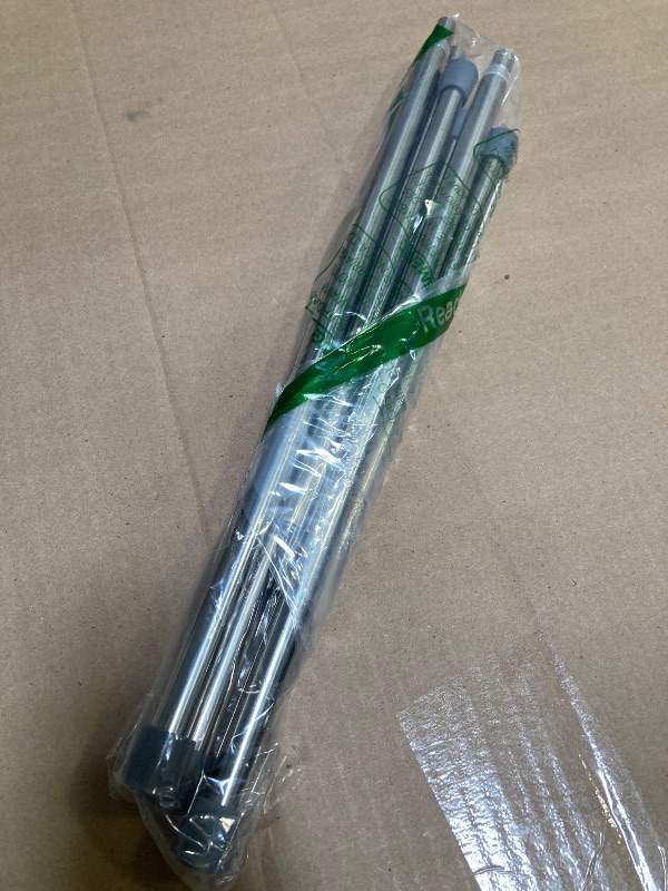 Photo 1 of AIZESI Sliver Spring Tension Rods Adjustable 26 to 39 Tension Curtain Rod Small Tension Rod No Drilling Expandable Spring Loaded Curtain Tension Rod,Suitable for Doors and Windows 26 to 36 inch (3Pcs)