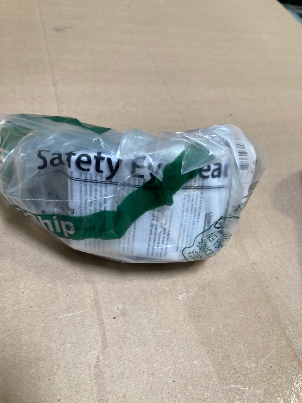 Photo 1 of HURRICANE PVC Safety Goggles with UV400 Transparent Lenses, Anti-Fog, Anti-Scratch, Protective Glasses, Adjustable Elastic Head Strap for Men, Women - Perfect for Laboratory, Construction, Auto Repair