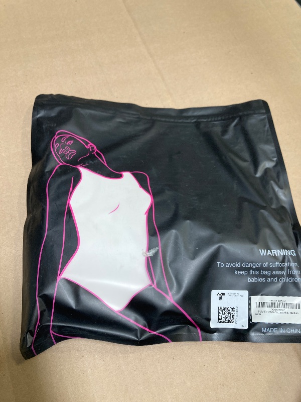 Photo 1 of Size M--PUMIEY White Tank Tops for Women Square Neck Sleeveless Summer Tops, Splashed White Medium