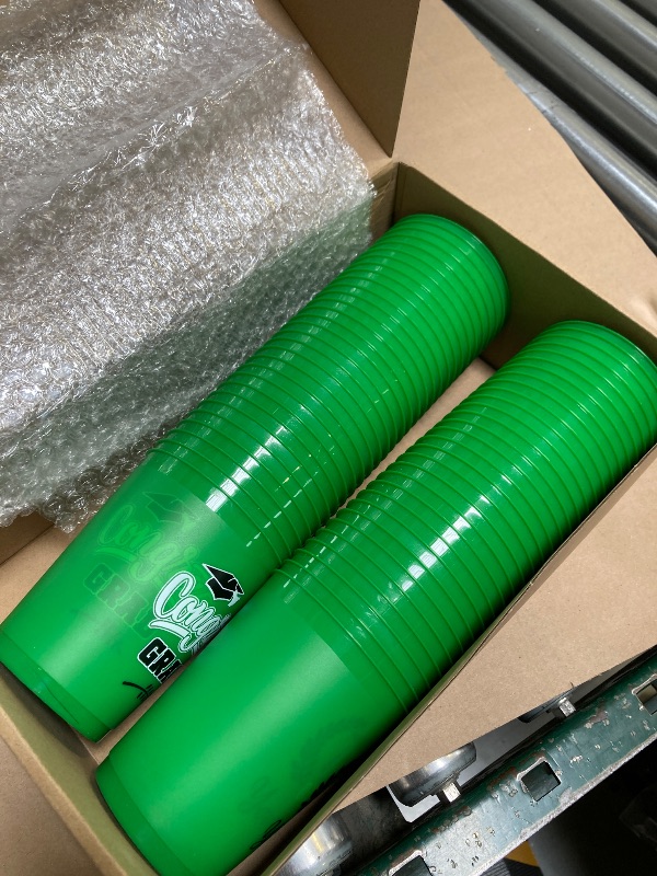 Photo 1 of 60pcs Plastic Cups for Graduation Party