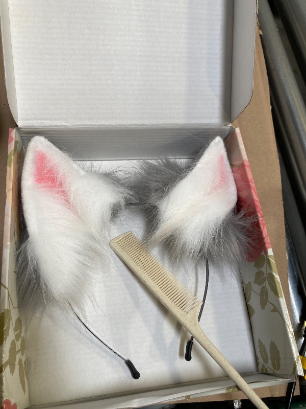 Photo 1 of Handmade Faux Fur Fox Wolf Ears