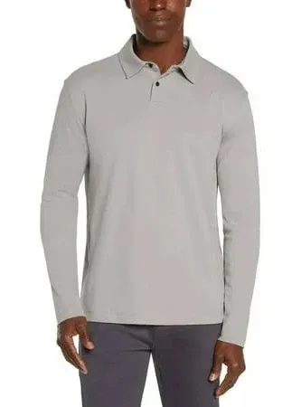 Photo 1 of Size M--Banana Republic Men's Long Sleeve Luxe Polo Shirt